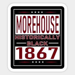 Morehouse 1867 College Apparel Sticker